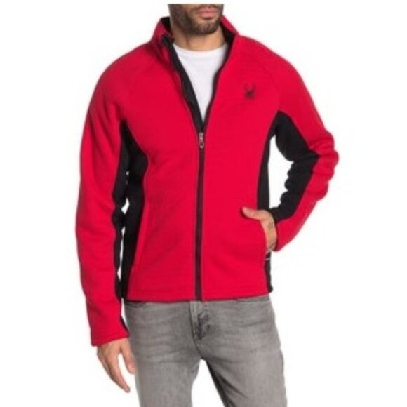 Spyder Men's Racing Red Jacket - Picture 1 of 6